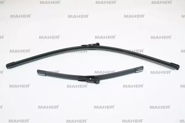 SİLECEK SÜPÜRGESİ TAKIM LINEA 2007 / PUNTO 2005 / 500L 2012 / CORSA (D/E) 2006 / FIESTA 2009 / AVEO 2011-2015 AEROTWIN (650+380MM) 26+15 55176077 - Image 1