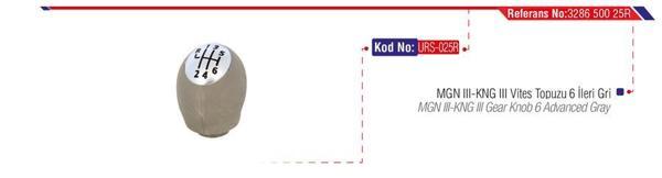 VİTES TOPUZU MEGANE 3- FLUENCE GRİ 328650025R - Image 1