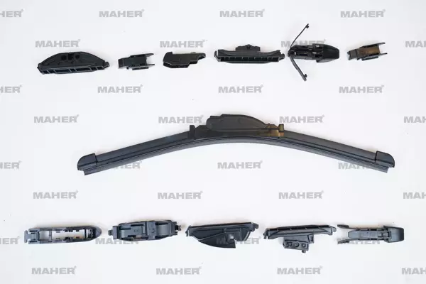 SİLECEK SÜPÜRGESİ TEK TİP ÜNİVERSAL 16 APARATLI 15 MUZ (380MM) 29959 - Image 1