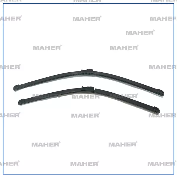 SİLECEK SÜPÜRGESİ TAKIM GOLF4 2002-2005 / BORA 2002-2005 / POLO 2002-2005 TEK DELİK 21+19 A927S (530MM+480MM) 1J0998002A - Image 1