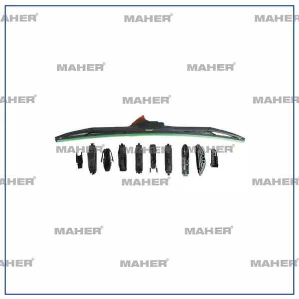 SİLECEK SÜPÜRGESİ TEK TİP ÜNİVERSAL 11 APARATLI 21 HYBRID (530MM) 29952 - Image 1