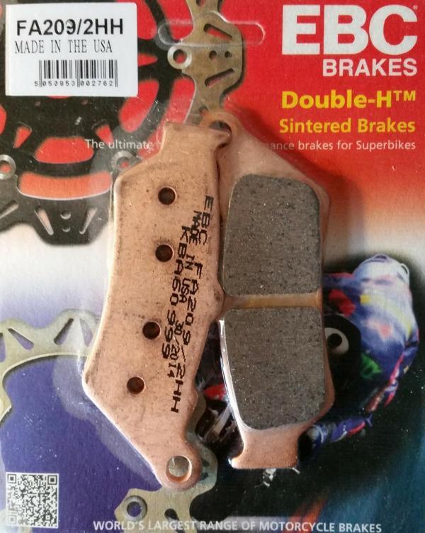 Ebc Fa209/2Hh 1999-2007 BMW F 650 GS Dakar Ön Fren Balatası Sinterli Balata - Image 1