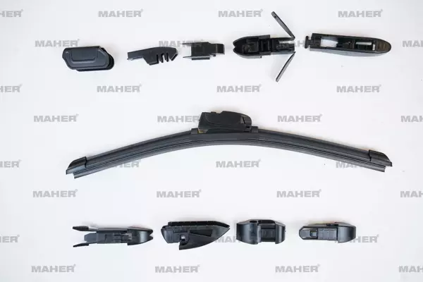 SİLECEK SÜPÜRGESİ TEK TİP ÜNİVERSAL 10 APARATLI 14 MUZ (350MM) 29958 - Image 1