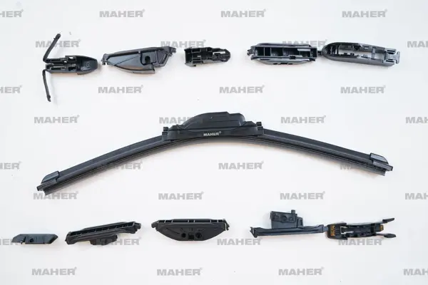 SİLECEK SÜPÜRGESİ TEK TİP ÜNİVERSAL 16 APARATLI 16 MUZ (400MM) 29961 - Image 1