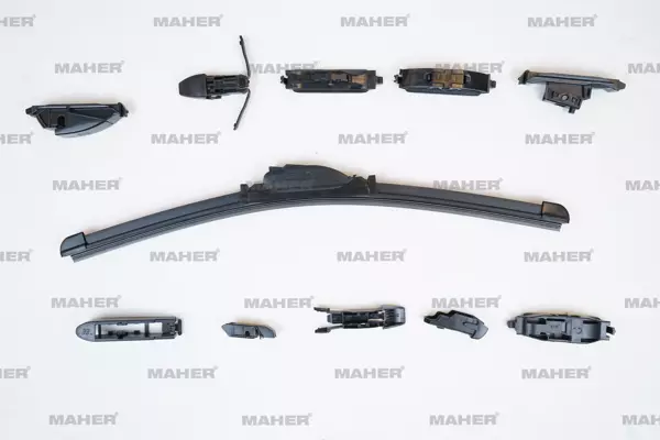 SİLECEK SÜPÜRGESİ TEK TİP ÜNİVERSAL 11 APARATLI 17 MUZ (430MM) 29963 - Image 1