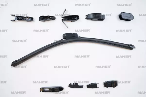 SİLECEK SÜPÜRGESİ TEK TİP ÜNİVERSAL 10 APARATLI 19 MUZ (480MM) 29968 - Image 1