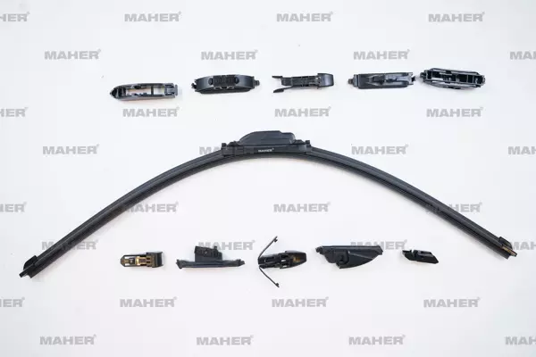 SİLECEK SÜPÜRGESİ TEK TİP ÜNİVERSAL 11 APARATLI 28 MUZ (700MM) 29979 - Image 1