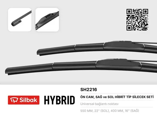 SİLECEK SÜPÜRGESİ 550/400MM MUZ TİPİ İ10 2009-2013-PİCANTO 2005-2011-2 DJ 2010-2014 CHERRY TIGGO 7 PRO 2006-2020 UNIVERSAL - Image 1