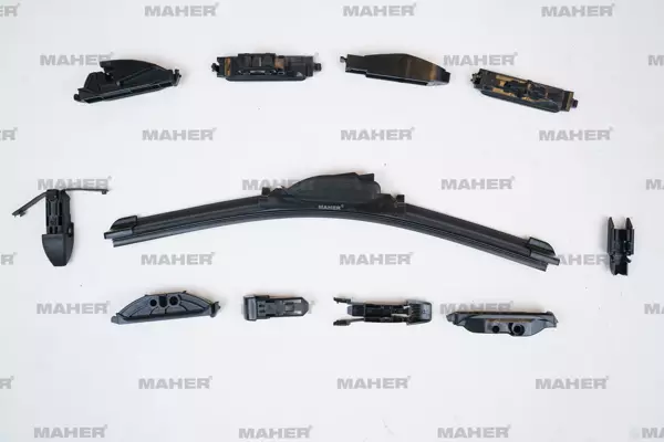 SİLECEK SÜPÜRGESİ TEK TİP ÜNİVERSAL 11 APARATLI 14 MUZ (350MM) 29957 - Image 1