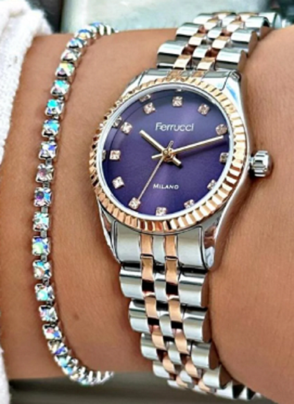 Ferrucci FC 0925 03598M.05 640053 Metal Kadın Kol Saati-F688 - Image 1