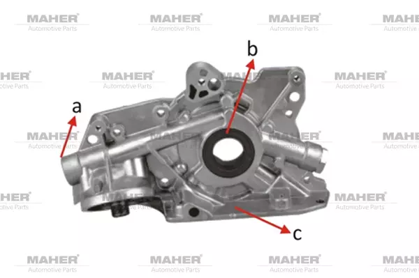 YAĞ POMPA ASTRA F / VECTRA A / VECTRA B / OMEGA B / FRONTERA A 1020XEV-C20NE-1018XE-C20XE-C25XE 646042 - Image 1