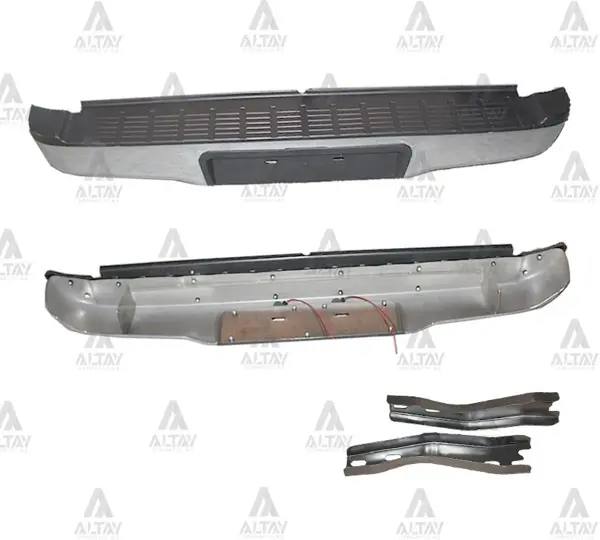 TAMPON HILUX ARKA 2006-2014 KROM ÜSTÜ DÜZ ( PLAKA LAMBALARI+BAKALİTLERİ ÜSTÜNDE) 52105 0K010 - Image 1