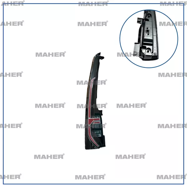 STOP LMABASI CADDY 2021 LEDLİ SOL 2K7945207E - Image 1