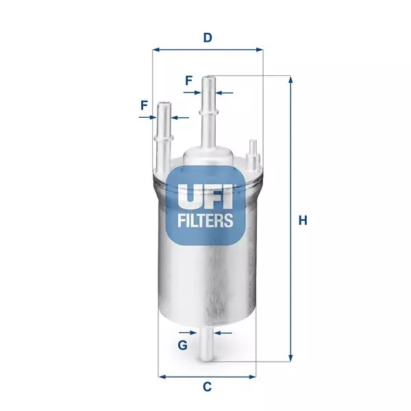 YAKIT FİLTRESİ GOLF 5-JETTA 3-POLO 4-CADDY 3-FABIA 2-OCTAVIA 2-A3-IBIZA 4-1.4-1.6 4 BAR OE 6Q0201051A 6Q0201051C 6Q0201051J - Image 1