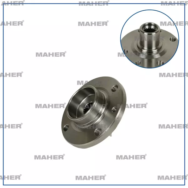 TEKER PORYASI R19 / CLIO 2 / SYMBOL 1.5DCI ÖN RULMANSIZ 8200208332 - Image 1