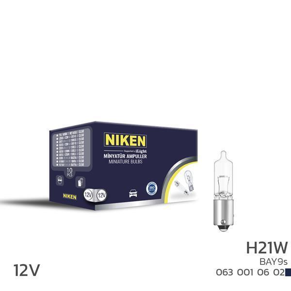NIKEN H21W MINYATUR AMPUL BAY9S 125 10LU (10 ADET) - Image 1