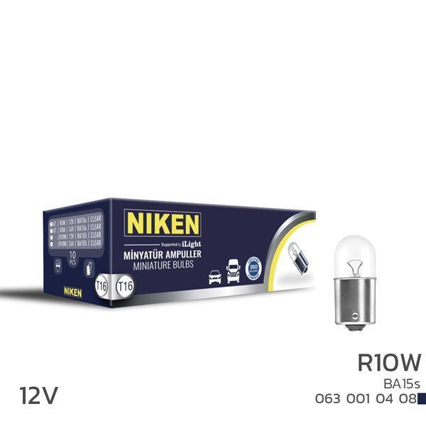 NIKEN 125 67 AMPUL R10W BA15S 10LU UNIVERSAL (10 ADET) - Image 1