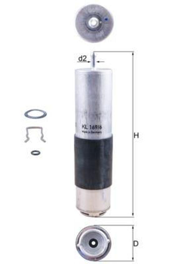 YAKIT FILTRESI MERCEDES C-CLASS OM626 W205 2014 A6260900452 - Image 1