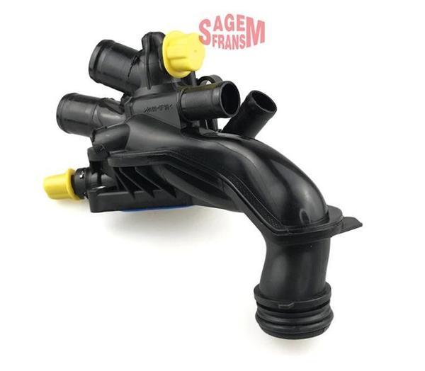 TERMOSTAT 107C KOMPLE P308-P207-C3 PICASSO 1.4 165 EP3 -P207-P308-PARTNER TEPE-BERLINGO 3-P3008 -C3 3-C4 PICASSO-DS3-C3 PICASSO 1.6 EP6-EP6C 1336 Z8 9810916880 5754184680 - Image 1