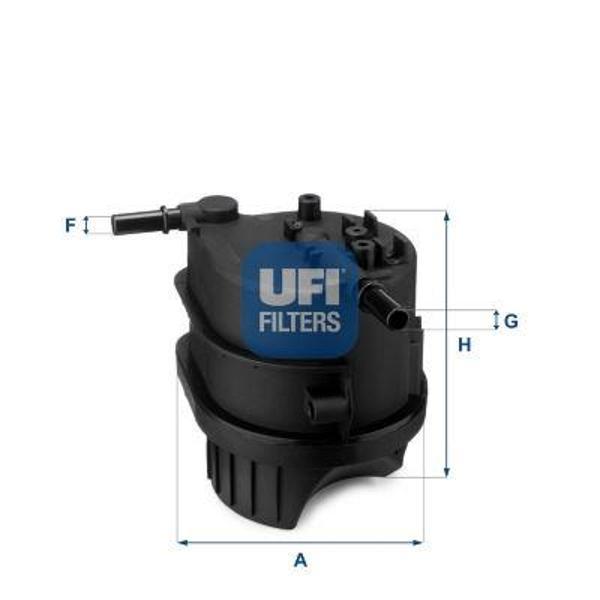 YAKIT FİLTRESİ MÜŞÜRLÜ BIPPER-NEMO-P307-P207-P206-C3-C2 1.4 HDI-FUSION-FIESTA 1.4TDCI 1901 99 1901 68 1901 84 1901 70 - Image 1