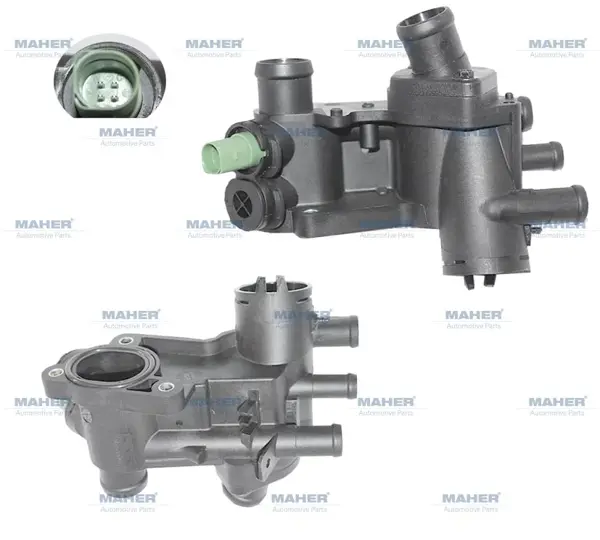 TERMOSTAT KOMPLE GOLF / BORA / LEON / OCTAVIA 2002-2006 AZD-BCB 1.6 032121111BA - Image 1