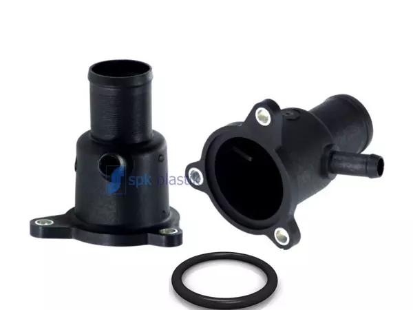 TERMOSTAT YUVASI CLIO-KANGOO-MEGANE-DACIA LOGAN 1.4-1.6 K4J-K4M PLASTİK-TIPASIZ O-RİNGLİ 8200561420 7700101179 7700869797 - Image 1