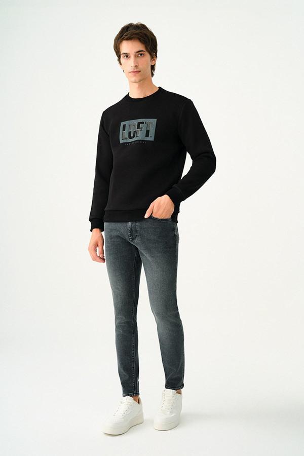 Loft Smoked Grey M Erkek Pantolon Lf2037012 - Image 1