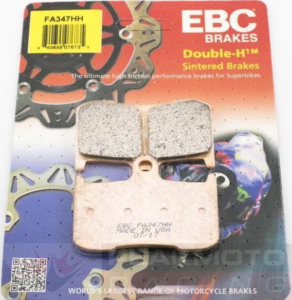 Ebc Fa347Hh 2003-2006 Kawasaki Z 1000 Uyumlu Arka Fren Balatası Sinterli Balata - Image 1