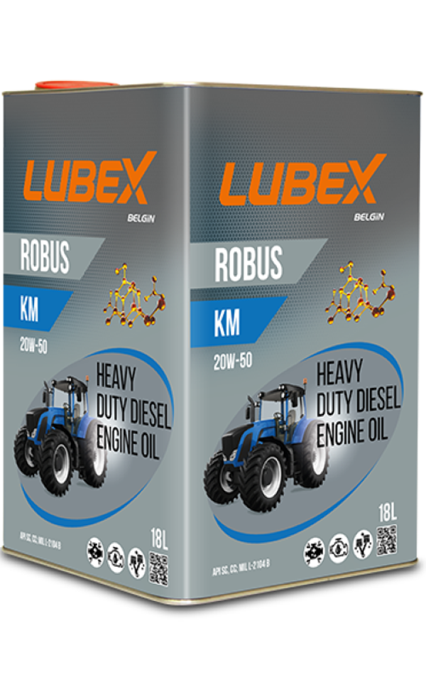 LUBEX ROBUS KM 20W-50 18 LT TNK 2023 - Image 1
