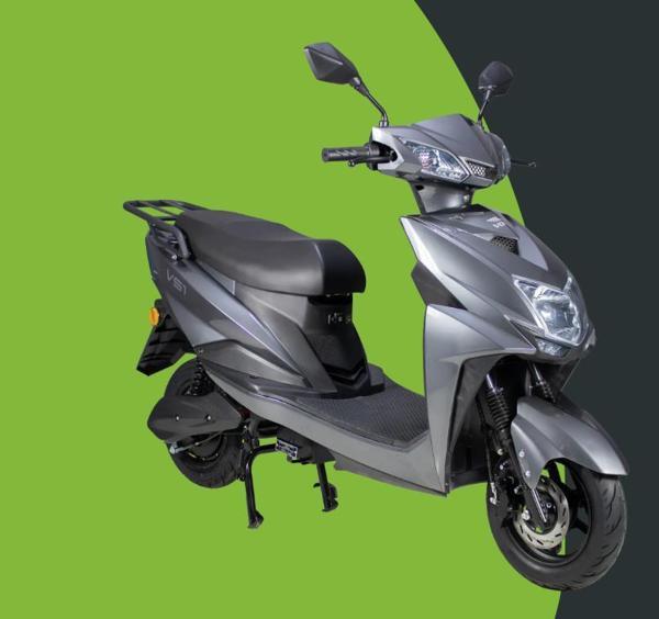 4M309-9900C-20 VS1 ELEKTR. MOPED KOYU METALIK GRI 45 KM - Image 1