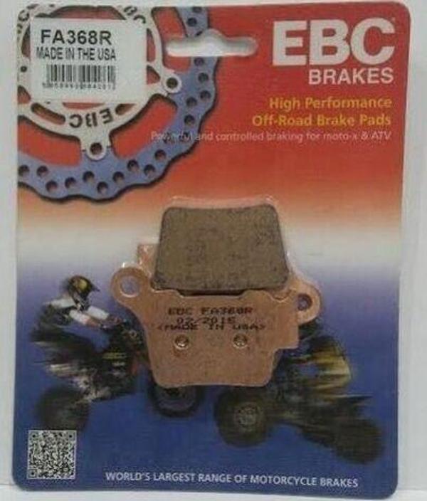 Ebc Fa368R 2004-2023 KTM 125 SX Uyumlu Arka Fren Balatası Sinterli Balata - Image 1