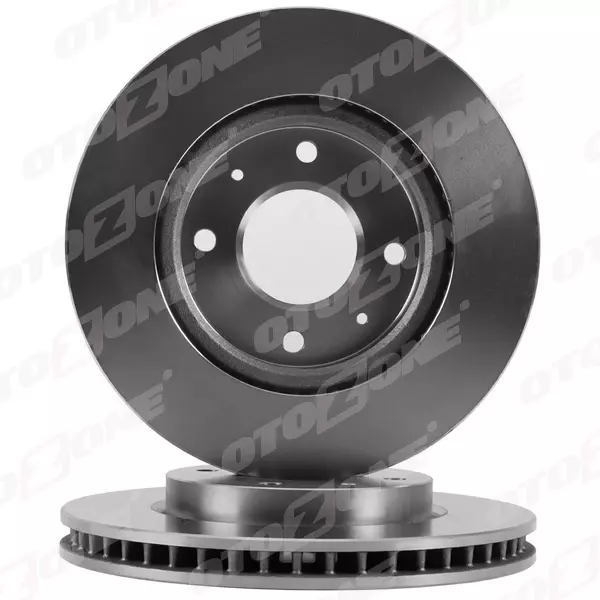 ÖN FREN DİSKİ HAVA KANALLI MITSUBISHI LANCER 1.6L 4G18 CS3A 2003-2008 276 ÇAP X 4 BIJON - ADET DISK FIYATIDIR MR510741 MR510742 MR527825 (2 ADET) - Image 1