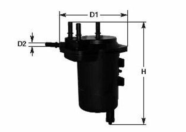YAKIT FILTRESI RENAULT CLIO 2 2001-2006 SYMBOL 2001-2009 KANGOO 2001 NISSAN NOTE 2006 MICRA 3 K12 2003-2010 SUZUKI JIMNY 2005 1.5 DCI K9K DELIKLI 7701062190 164001540R 1640100Q0D - Image 1