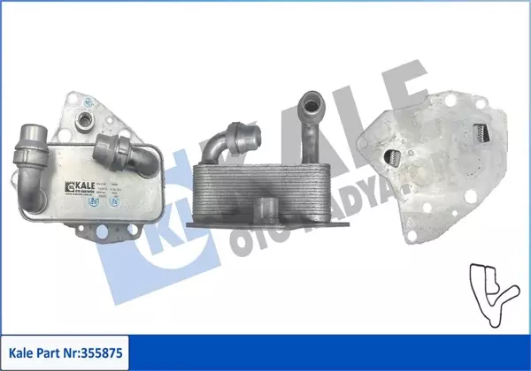 YAĞ SOĞUTUCU RADYATÖRÜ INSIGNIA A 2008-2017 ASTRA J 2010-2015 ZAFIRA C 2011 DOBLO-BRAVO 2.0 CDTI-MTJ A20DTH A20DTC A20DTE Y20DTH 55595532 650184 55578737 55220875 - Image 1