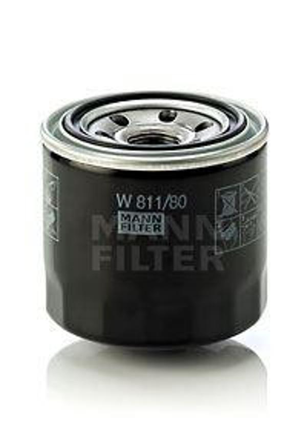 W 815/80 YAĞ FİLTRESİ ACCENT 1.3-1.5-1.6 1994-2005 - ERA 1.4 GL-1.6GLS-ELANTRA 1.6-1.8-2.0-GETZ 1.3- 1.4-1.6-İ20 2630035504 2630035503 2630035501 - Image 1