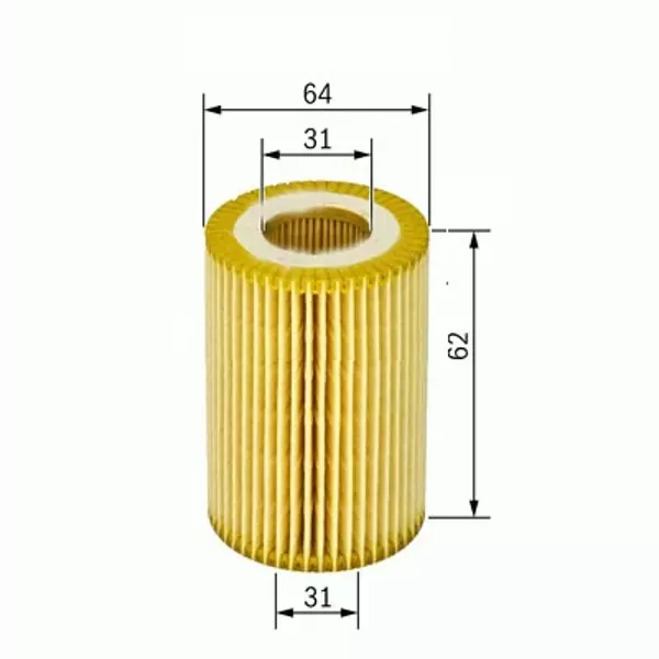YAĞ FİLTRESİ POLO 2005 - FOX 2005 - CORDOBA 2002 - IBIZA 4-5 2002 -FABIA 2001 1.2 - 1.2 125 03D115466A 03D198819 03D198819A - Image 1