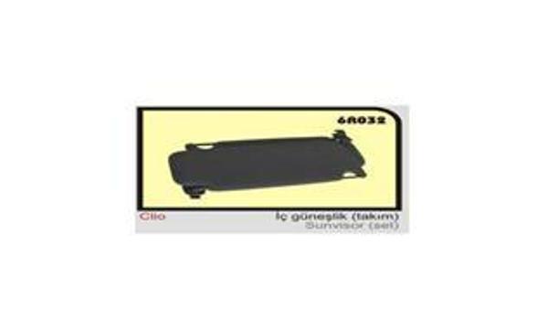 İÇ GÜNEŞLİK CLIO AÇIK GRİ - Image 1