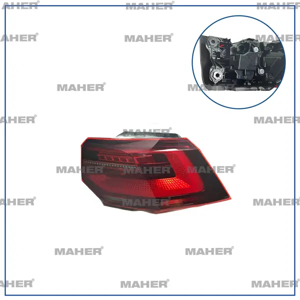 STOP LAMBASI GOLF8 2021 DIŞ SAĞ LED HIGHLINE 5H0945208A - Image 1