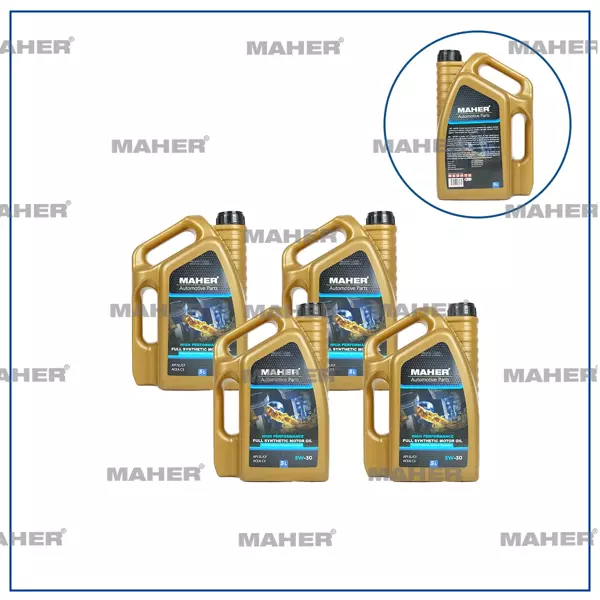 MOTOR YAĞI 5W/30 TAM SENTETİK SL-CF / 5LT 5W305CF (4 ADET) - Image 1