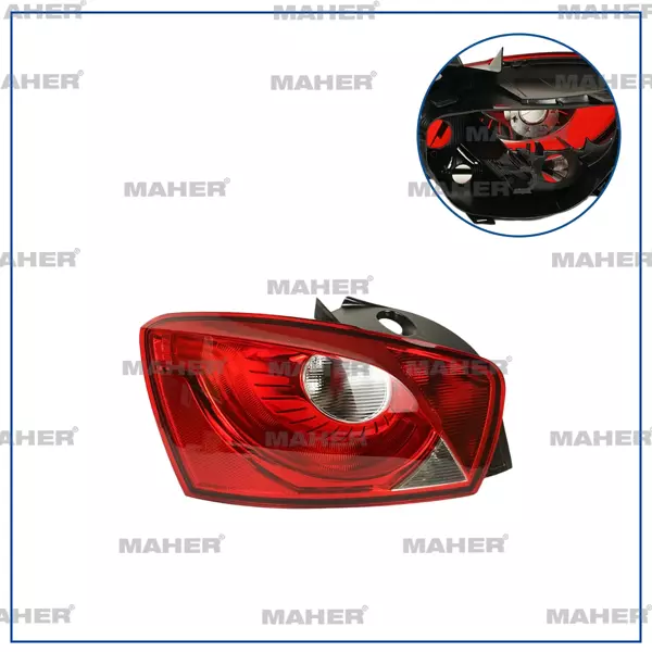 STOP LAMBASI IBIZA 2013-2017 SOL 6J4945095K - Image 1