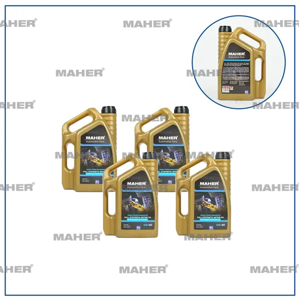 MOTOR YAĞI 5W/40 TAM SENTETİK SL-CF / 4LT 5W404CF (4 ADET) - Image 1