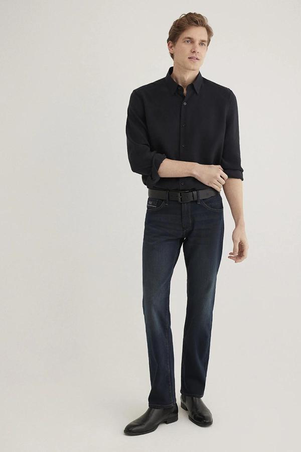 Mavi Erkek Hunter Jean Pantolon M0020231891 Lacivert - Image 1