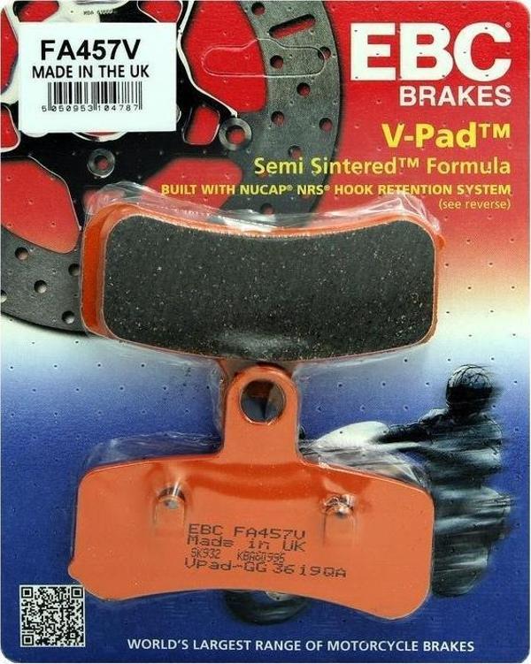 Ebc Fa457V 2008-2014 Harley-Davidson Softail Deluxe FLSTNI Ön Fren Balatası - Image 1