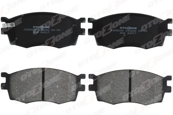 ÖN FREN BALATA HYUNDAI ACCENT ERA 1.4L 1.6L BENZINLI 2006-2010 1.5L CRDI DIZEL 06- / İ20 1.4L D4FC CRDI DIZEL 08- / KIA RIO 1.4L 1.6L BENZINLI 05- 1.5L CRDİ 06- 581011GE00 581011JA10 581011GA00 - Image 1