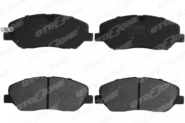 ÖN BALATA SANTAFE 2.2CRDİ-2.2CRDİ 4104-2.2 CRDİ GLS-2.2CRDİ GLS 4104 GDB3418 581012BA10 581012PA70 WVA24351 - Image 1