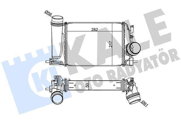 TURBO RADYATÖRÜ INTERCOOLER MEGANE 4 GRANDTOUR 1.2 TCE 2016 NISSAN QASHQAI 1.2 DIG-T 144614ED0A - Image 1