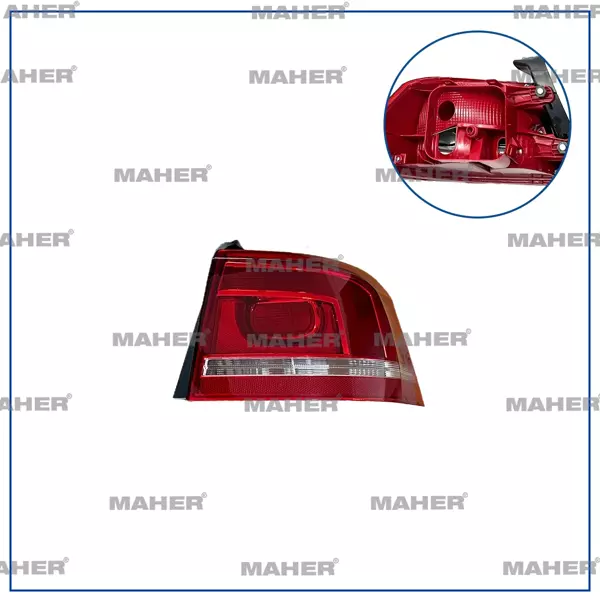 STOP LAMBASI PASSAT 2010-2013 DIŞ SAĞ 3AE945096F - Image 1