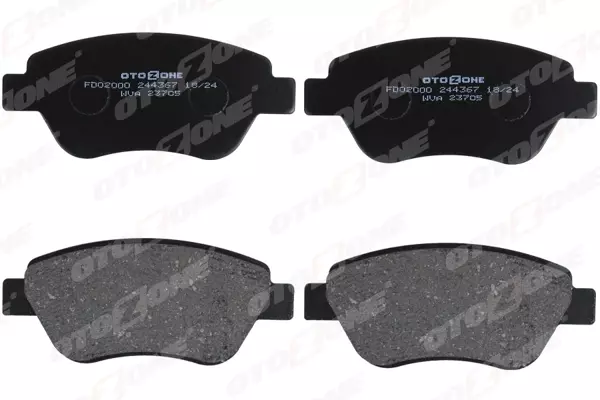 ÖN BALATA ALBEA-PALIO-STILO-SIENA DOBLO 1.3 1.9 IDEA CORSA 1.3 2007 GDB1579-GDB1700 4254 06 55175317 55174420 WVA23705 - Image 1