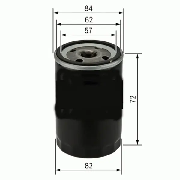 YAĞ FİLTRESİ ACCENT-ERA-ELANTRA-EXCEL-GETZ- 1.5-1.6-1.8-1.9D-2.0 TÜM MODELLER X 2630035500 2630035501 MD031805 - Image 1