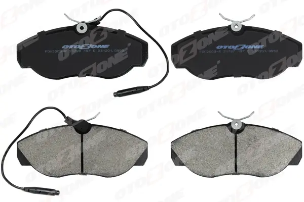 ÖN BALATA FİŞLİ BOXER-DUCATO-JUMPER 1400KG 1994-2002 GDB1105 4251 16 77362212 425117 - Image 1